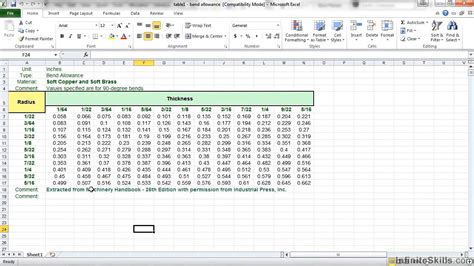 solidworks sheet metal gauge table download|sheet metal bend allowance table.